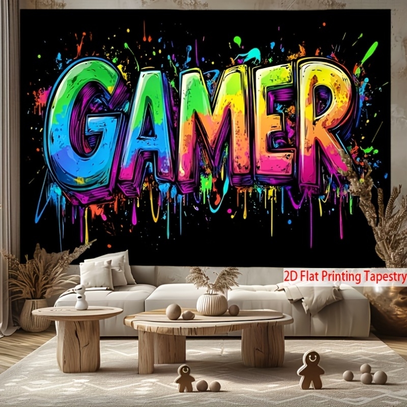 VIKAMA Gaming Tapestry Video G - đánh giá và giá Esports Gaming Banner