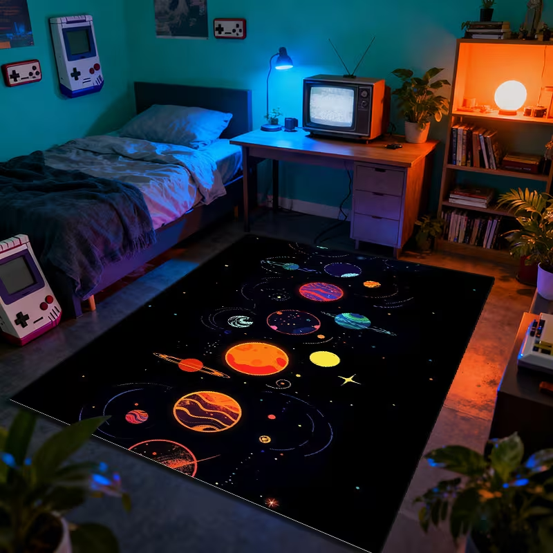 Space Themed Carpets Are Perfe - đánh giá và giá Esports Or Gaming